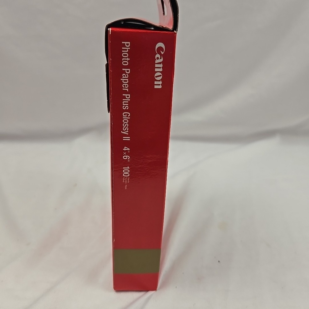 Canon PP-201 Photo Paper Plus Glossy II 4x6 inch - 100 Sheets - Brand New In Box - Picture 4 of 8